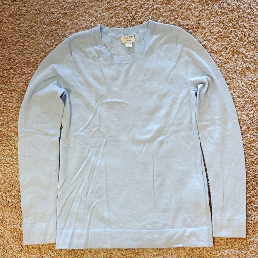 Blue J Crew sweater, size XXS, $20